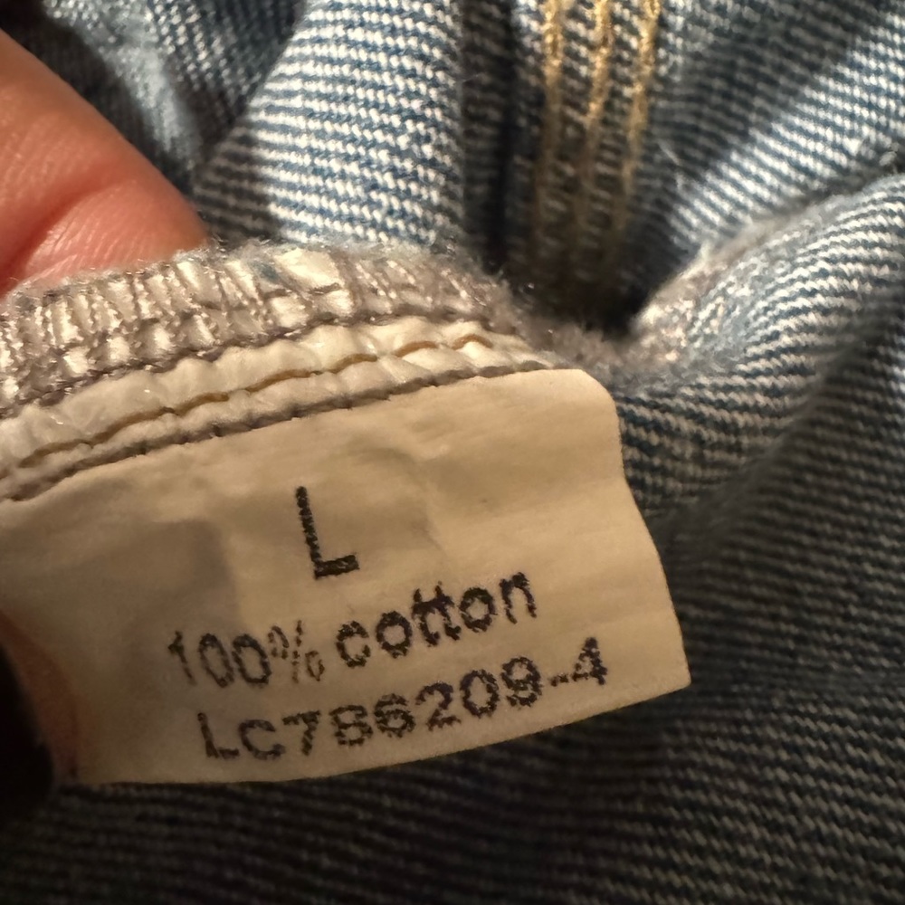 NWT‼️ Denim drawstring jean - Picture 3 of 3